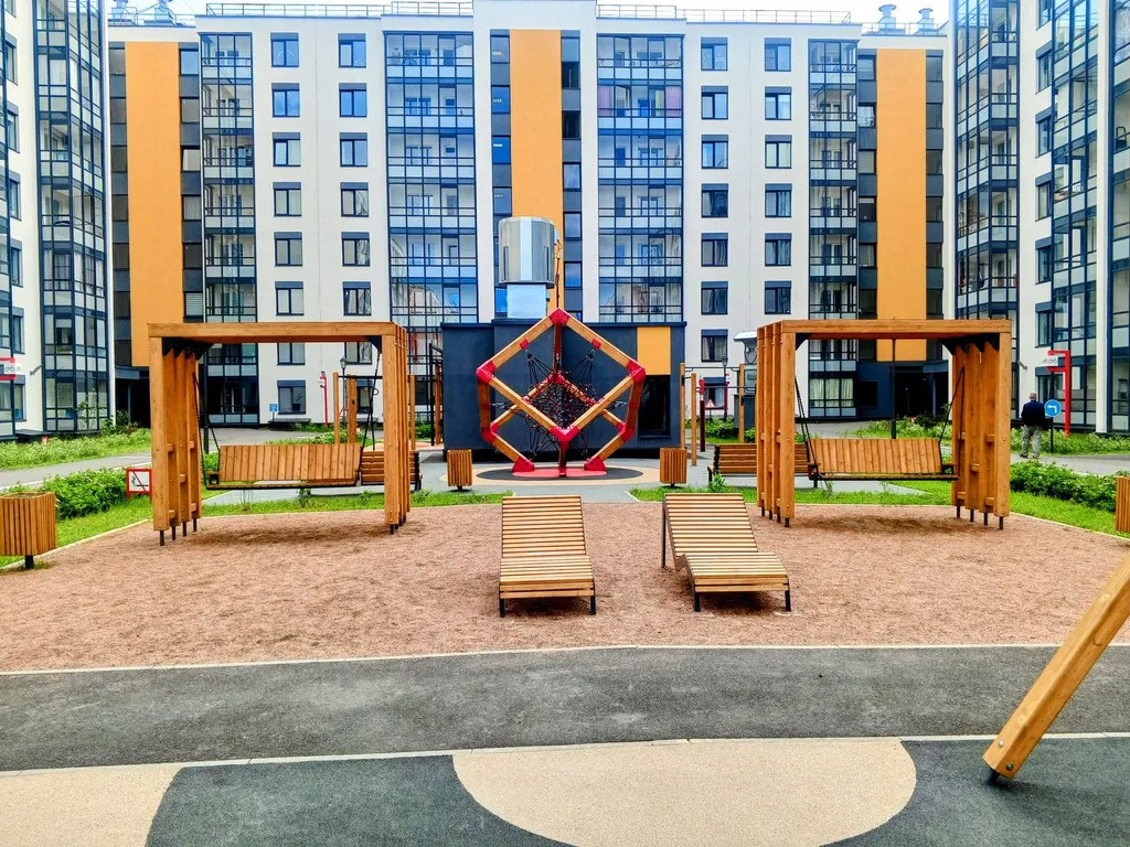 Квартира Квартира Уютная студия — Санкт-Петербург
