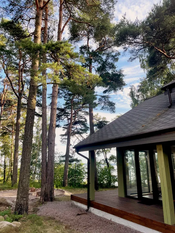 Коттедж Панорамный дом у моря — Приморск