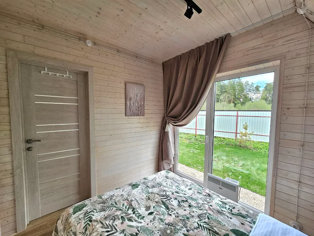 Дом А-фрейм на речке под Клином