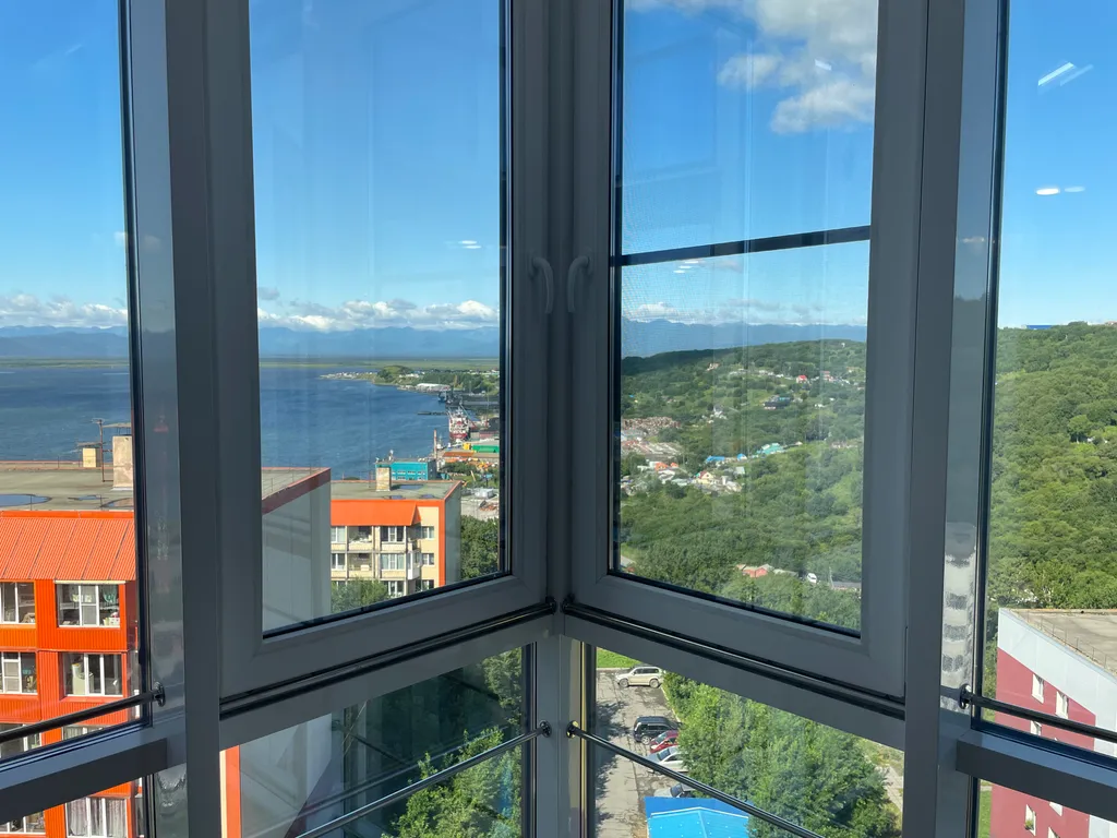 Апартаменты "New Sea" Вид на бухту, вулкан, лес и горы