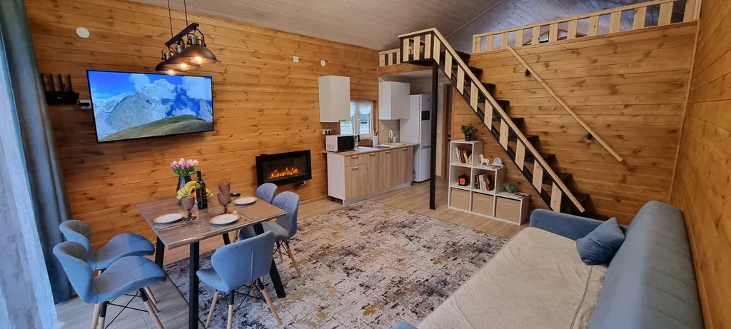 Коттедж Домик на Софийской поляне рядом с лесом и речкой — Архыз