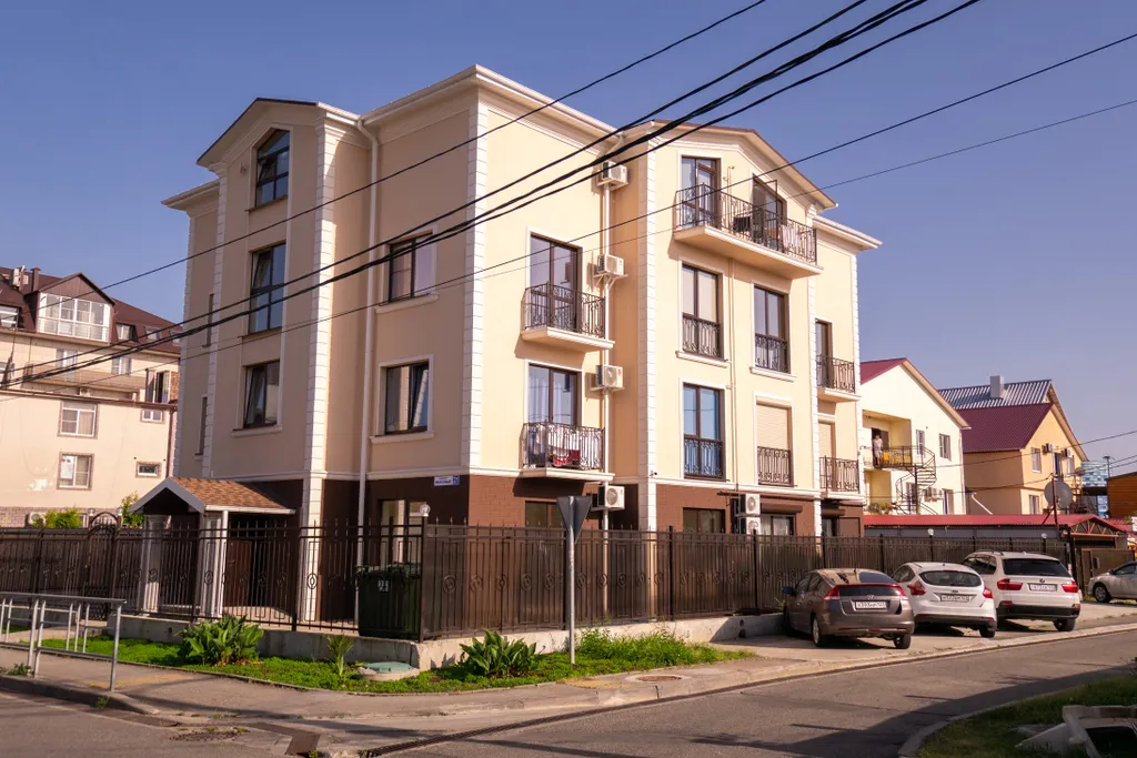 Квартира Уютная квартира "Море апартаментов" с балконом в Олимп Парке — Сириус