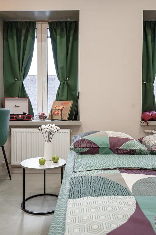 Дизайнерская мансарда Green Attic с кондиционером у Невского проспекта
