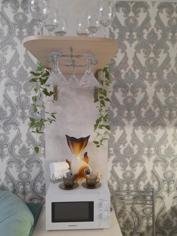 Апартаменты с видом на берёзовый лес