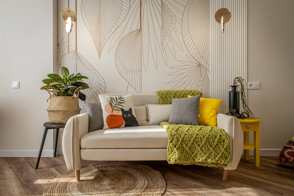 Теплая атмосферная квартира