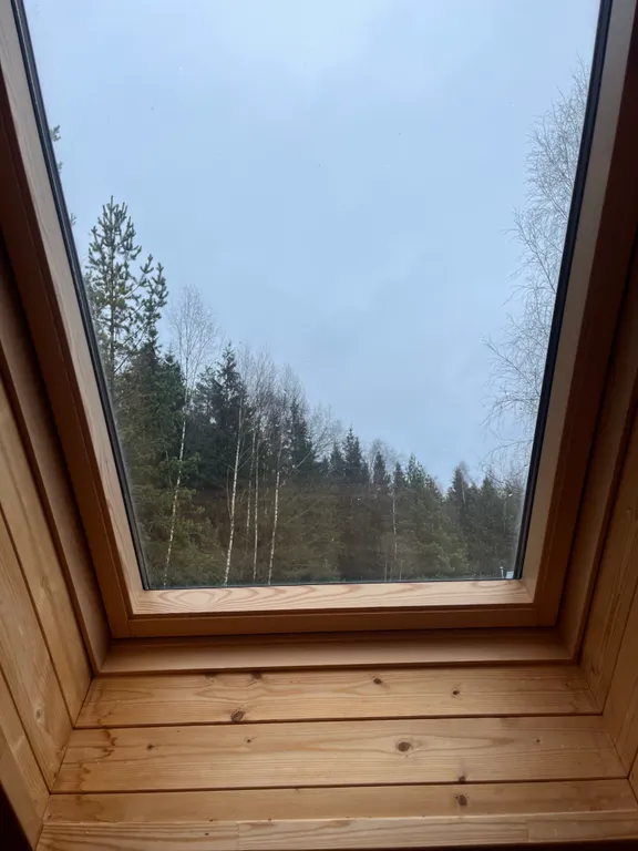 Дом для отдыха на лесной опушке с баней