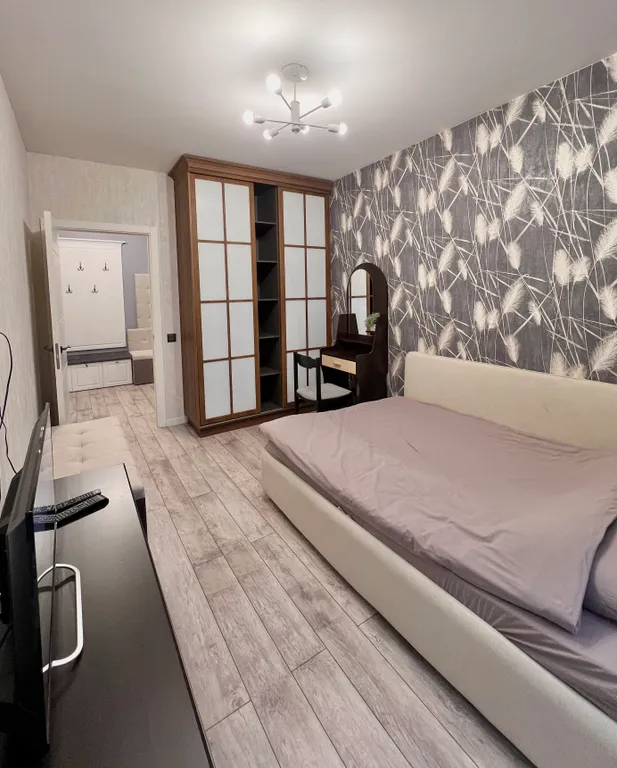 Стильная квартира с панорамными окнами