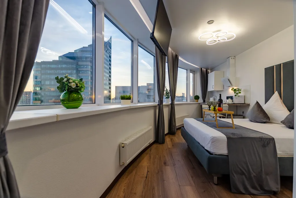 Квартира Квартира Студия с джакузи в самом центре с парковкой — Екатеринбург