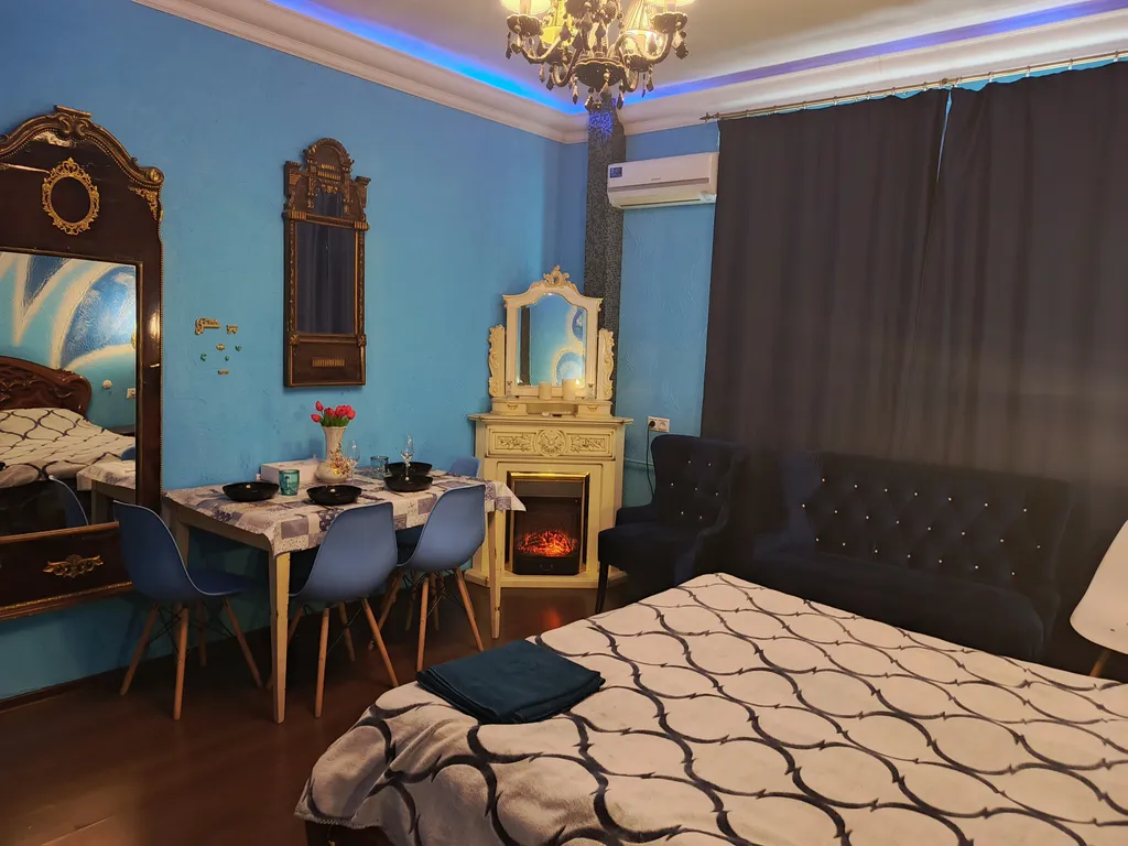 Квартира Уютная квартира с камином на набережной для большой семьи — Ярославль