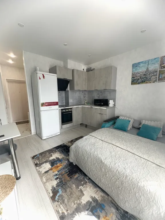 Современная студия в ЖК Эко Бунино с балконом