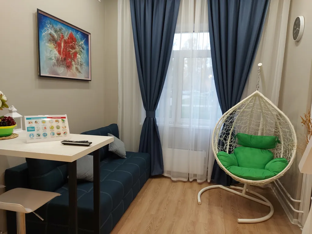 Двухярусная студия возле Онкоцентра