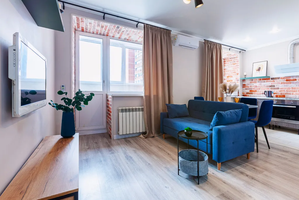 Квартира Квартира Современная студия рядом с Волгой — Самара