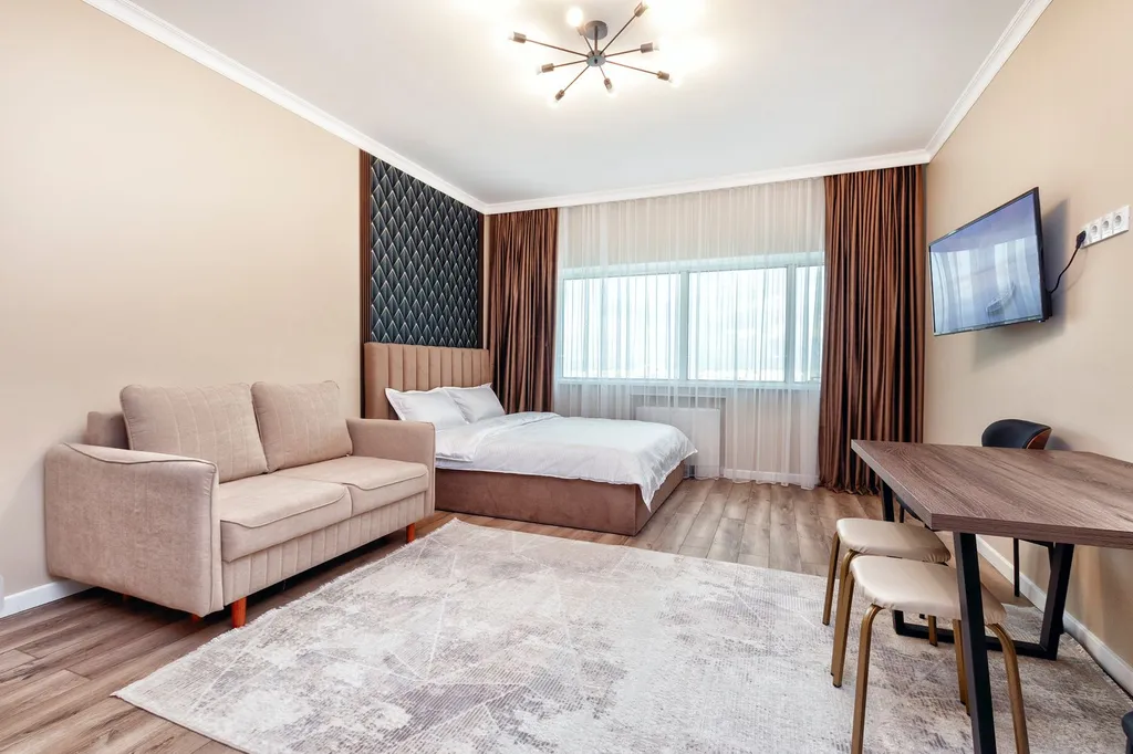 Элитные апартаменты с видом на Байтерек в самом центре столицы