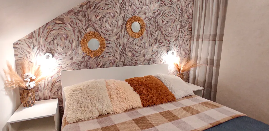 Уютное бунгало с видом на лес и горы Нugge