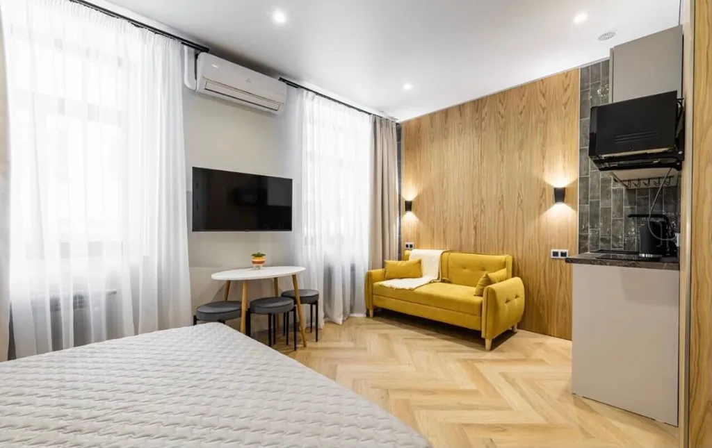 Квартира Апартаменты премиум Red Apartments — Казань