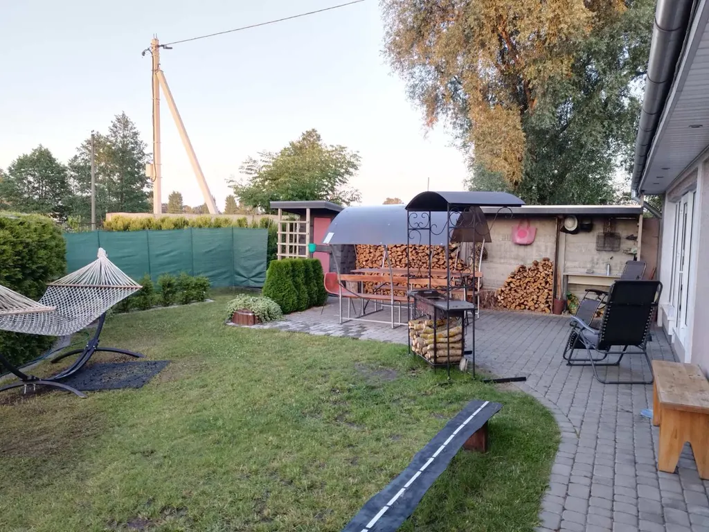 Апартаменты с баней и детской площадкой в пригороде Бреста