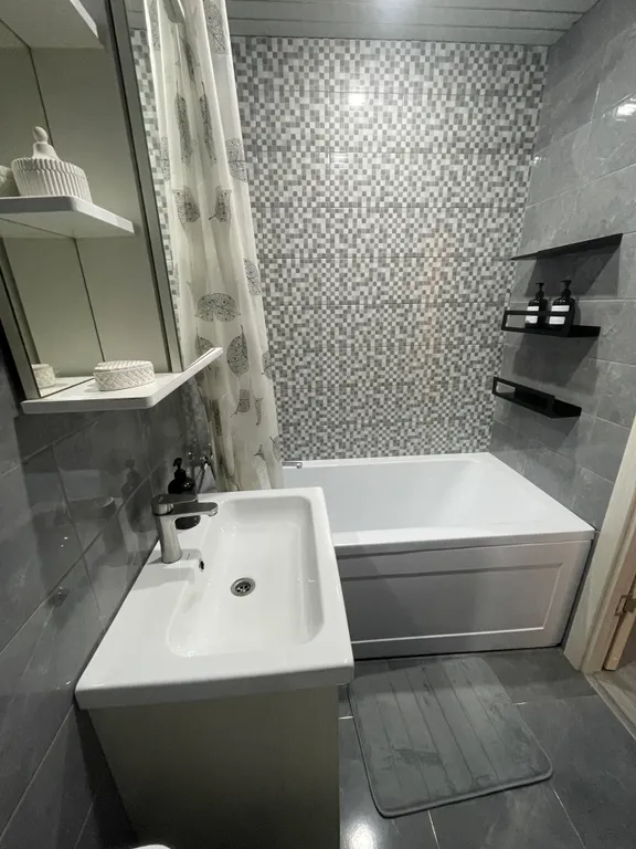 Уютная 1-комнатная квартира в новом доме (2 кровати)