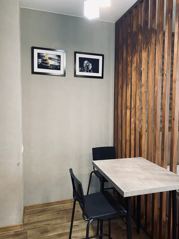 Квартира-студия с новым дизайнерским ремонтов в новом доме