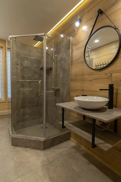 Коттедж с сауной и террасой