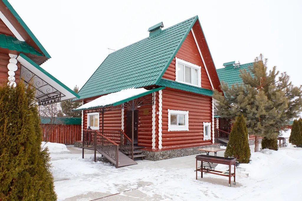 Дом с двумя спальнями за городом