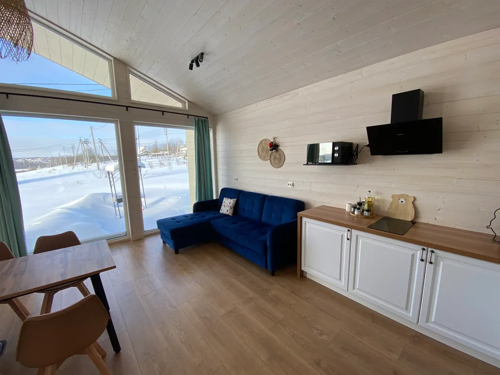 Стильный барнхаус в тихом месте