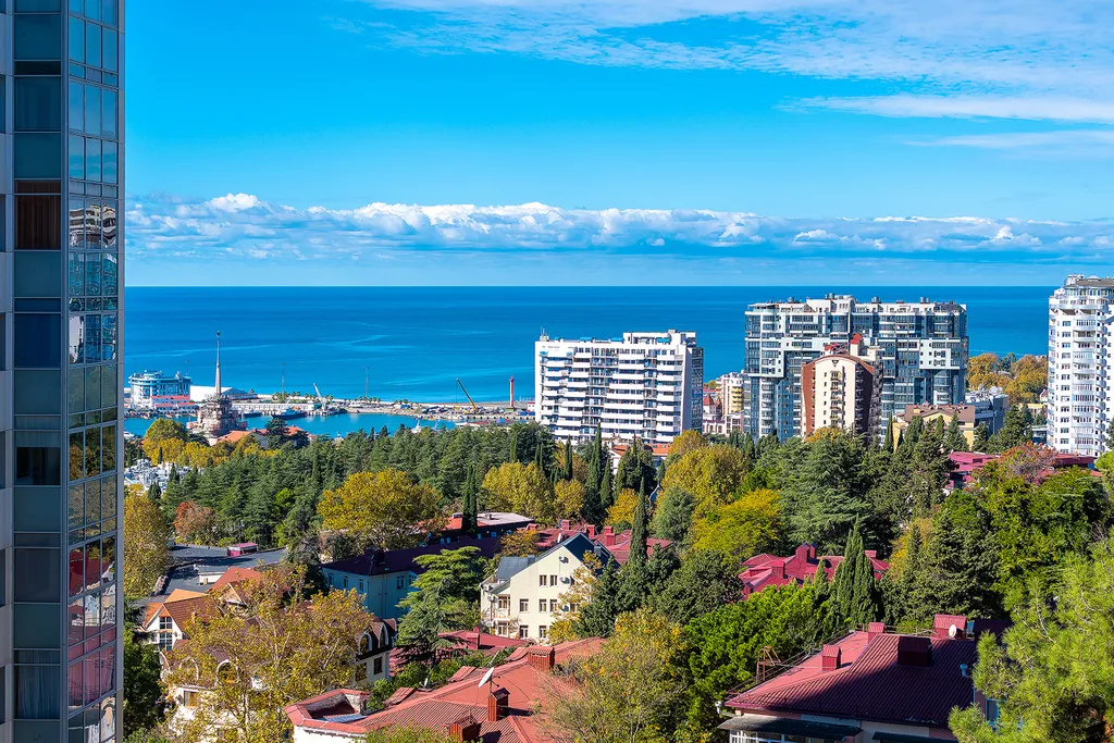 Квартира Волшебная квартира с шикарным видом на море — Сочи