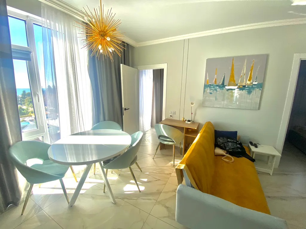 Квартира Квартира Сдается евротрешка с видом на море! — Адлер