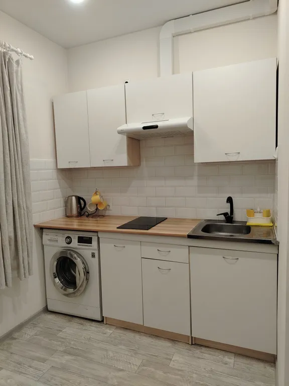 Квартира у склона в скандинавском стиле