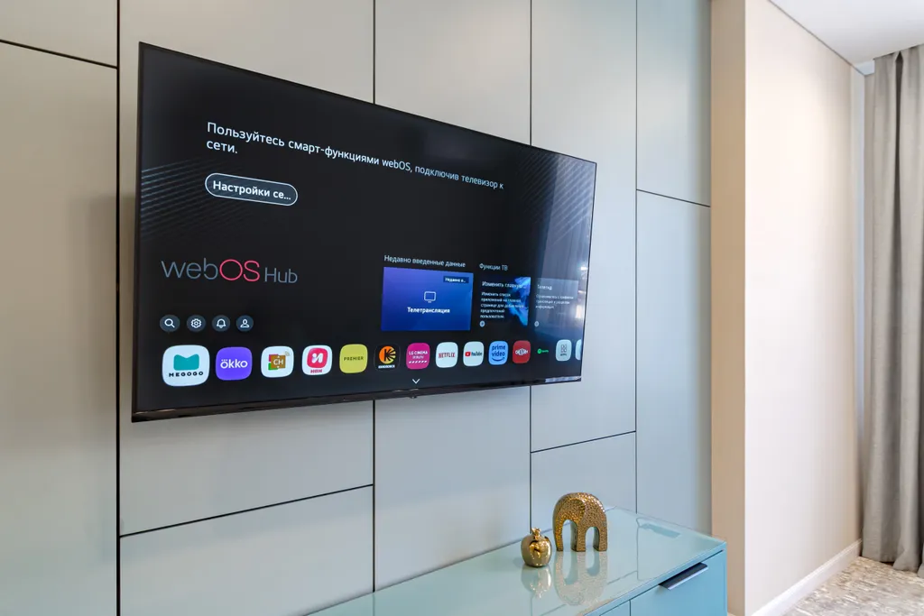 Стильная квартира с видом на Барыс Арена