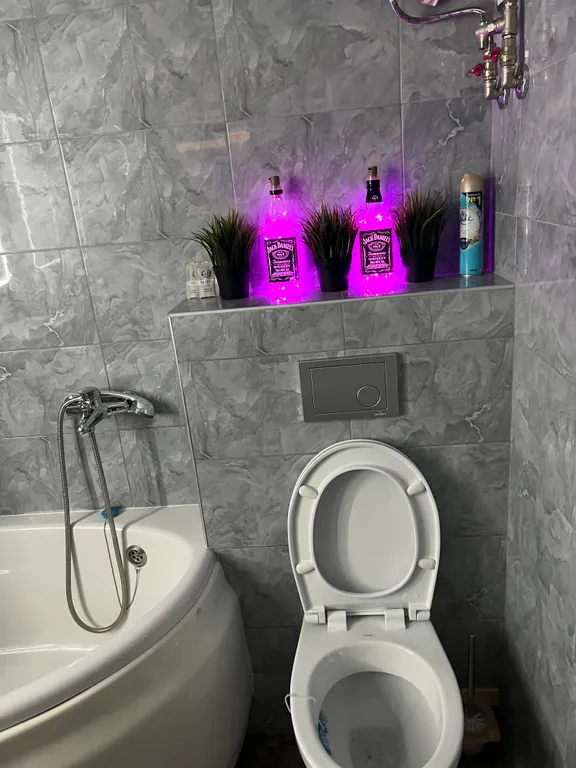 Квартира Квартира Романтичная студия с джакузи и подсветкой в самом центре — Нижний Новгород