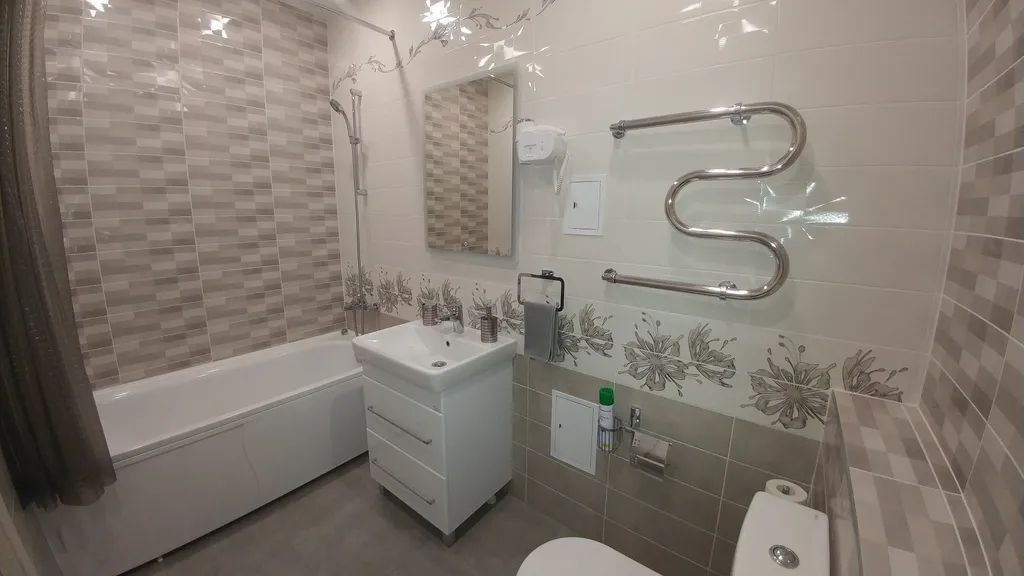 Светлая и уютная квартира с дизайнерским ремонтом в современном стиле