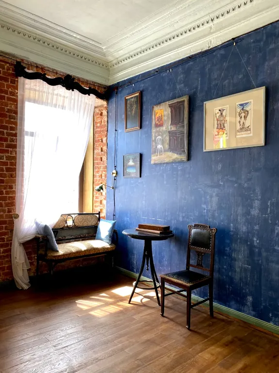 Квартира с витражом