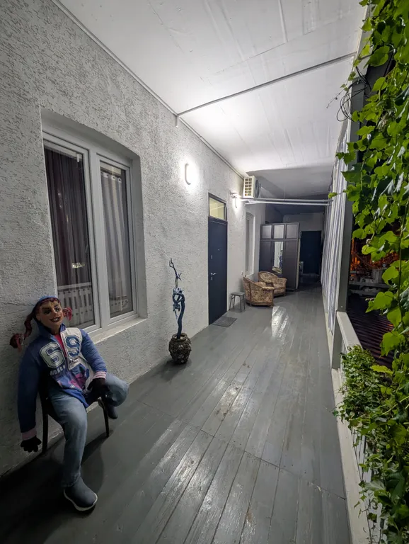 Nika's apartment in an old Tbilisi