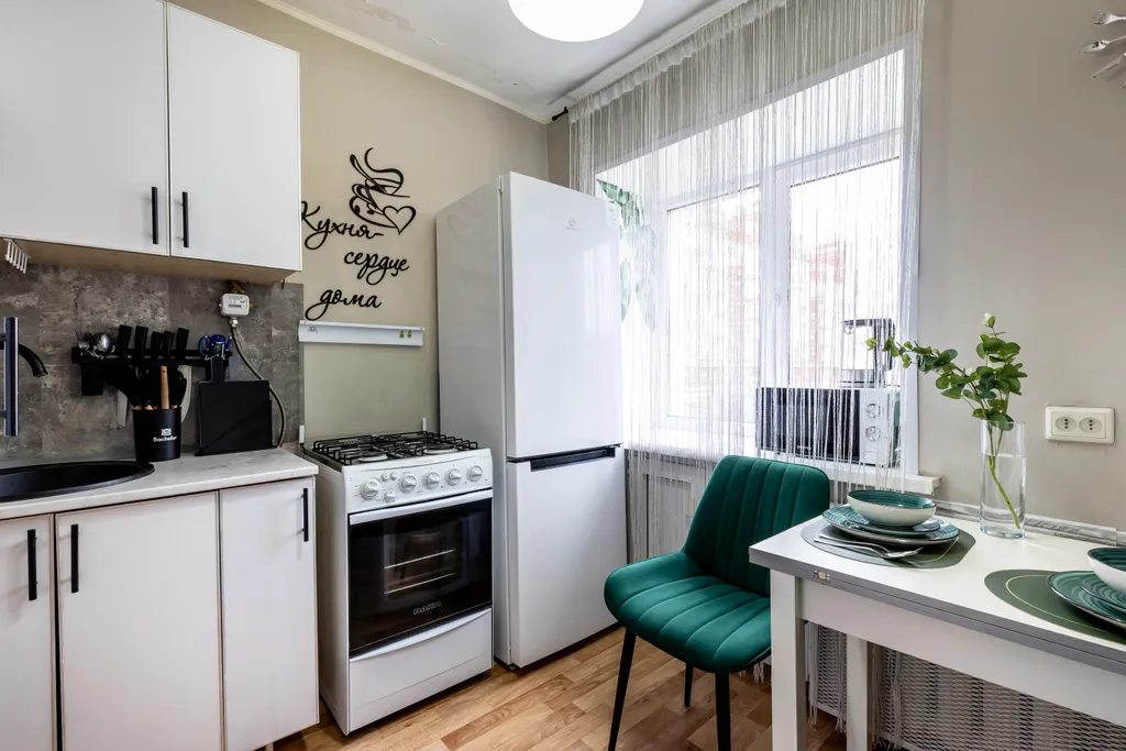 Квартира с видом на достопримечательности и набережную