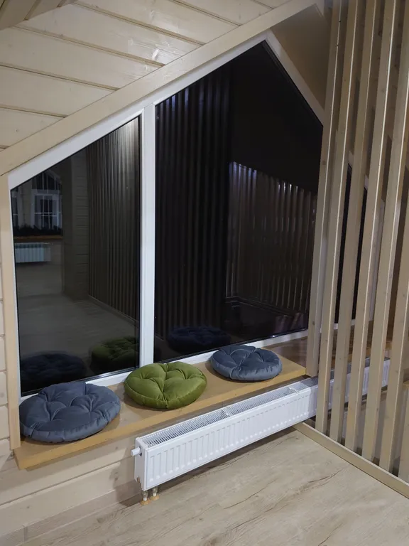 Дом с баней и бассейном на большую компанию