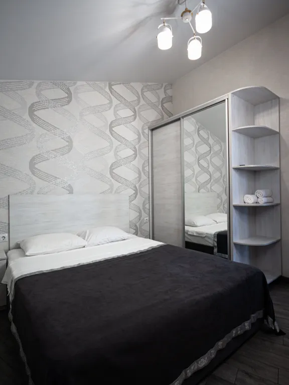 Апартаменты с горячим бассейном и видом на горы