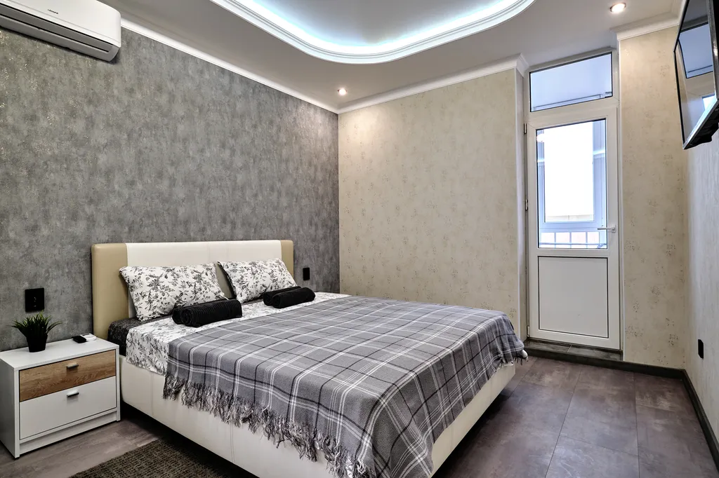 Квартира Квартира Goodtime Apartments c панорамным балконом и видом на стадион Краснодар — Краснодар