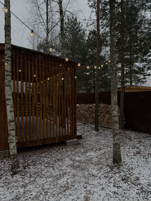 Дом А-фрейм на Рыбинском море