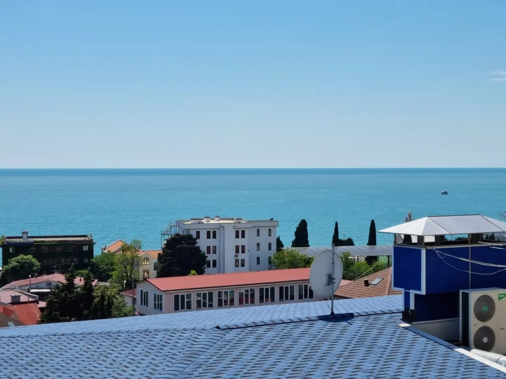 Квартира Квартира Великолепный вид на море, евродвушка рядом с пляжем — Адлер