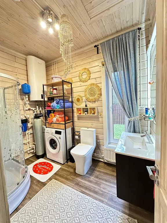 Русская усадьба с баней со швейцарским флёром