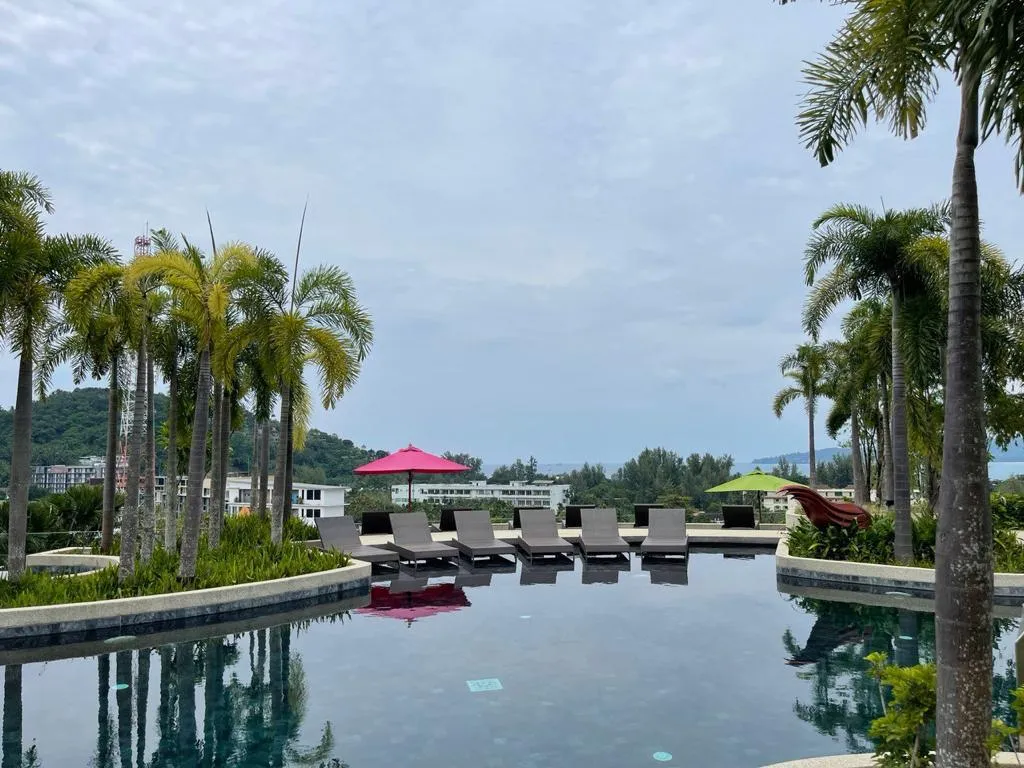 Апартаменты с видом на море в Panora Mida