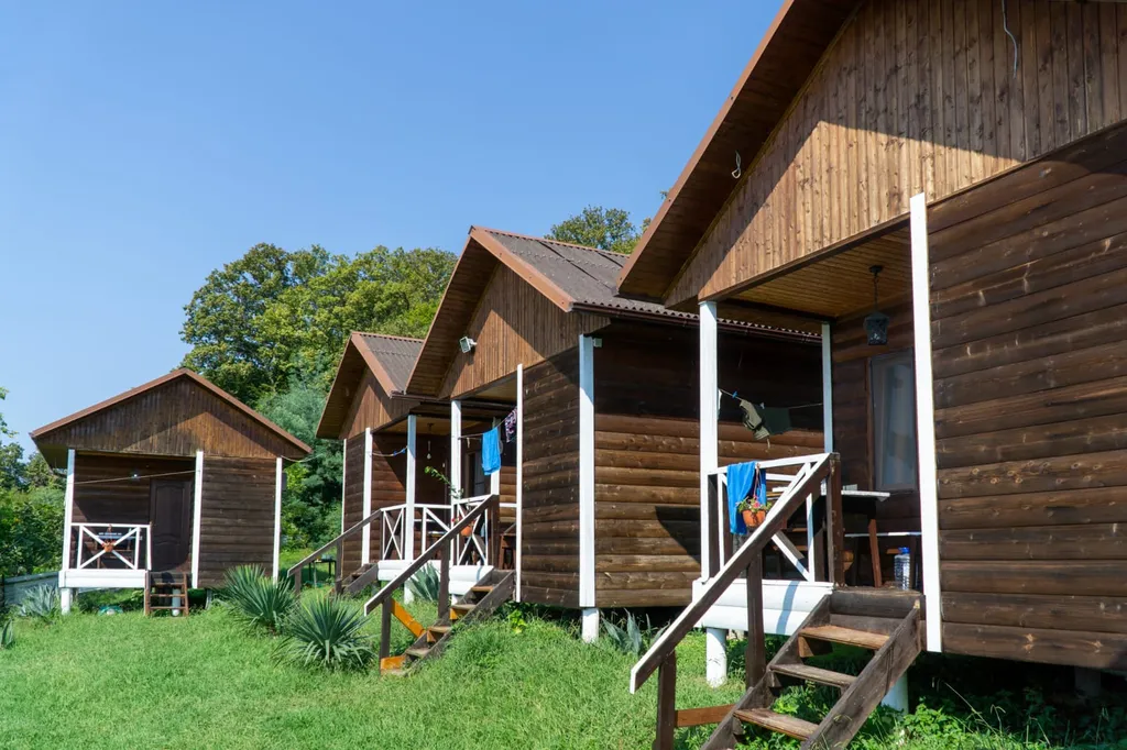 Эко домики в Раю