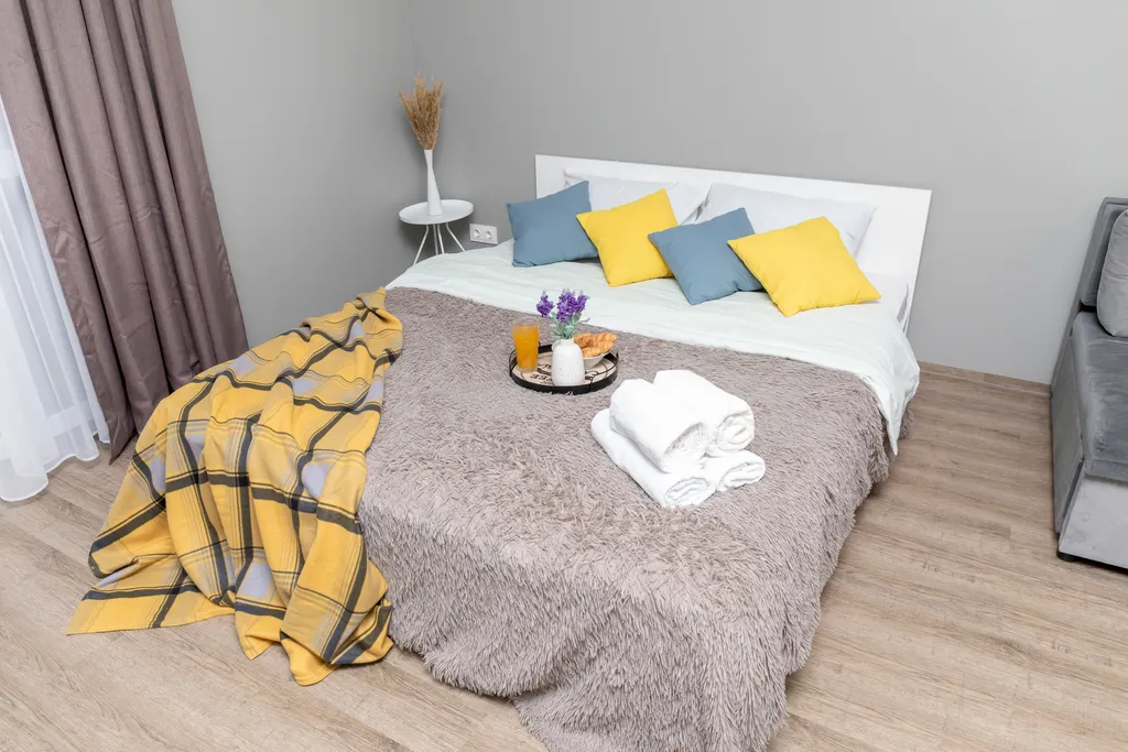 Апартамент у набережной и аквапарка