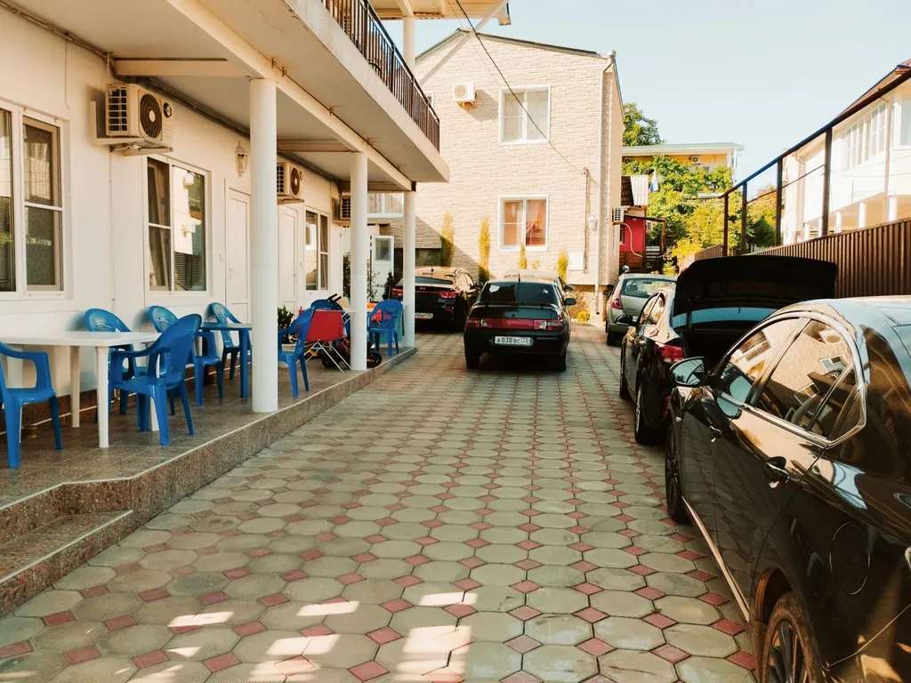 3-местная комната с удобствами с уличной зоной отдыха 7 мин до моря