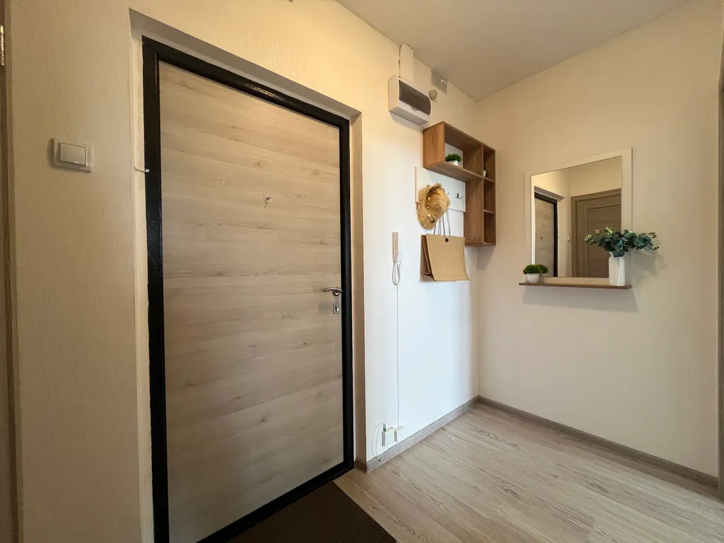 Светлая квартира с видом на закат в современном ЖК Геометрия