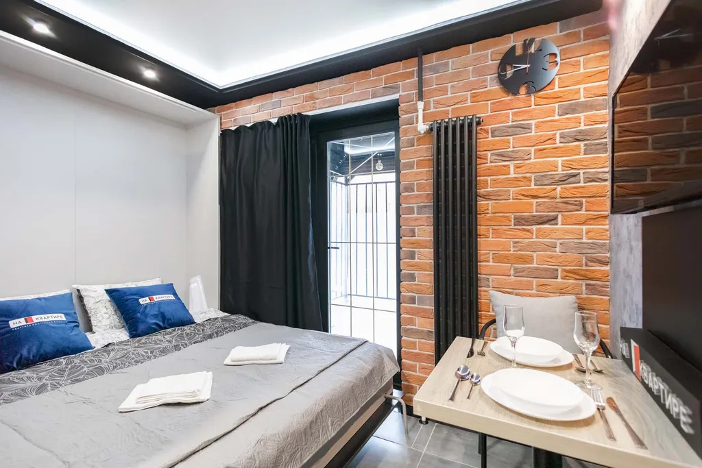 Квартира Квартира в стиле лофт с большой лоджией у метро Орехово — Москва