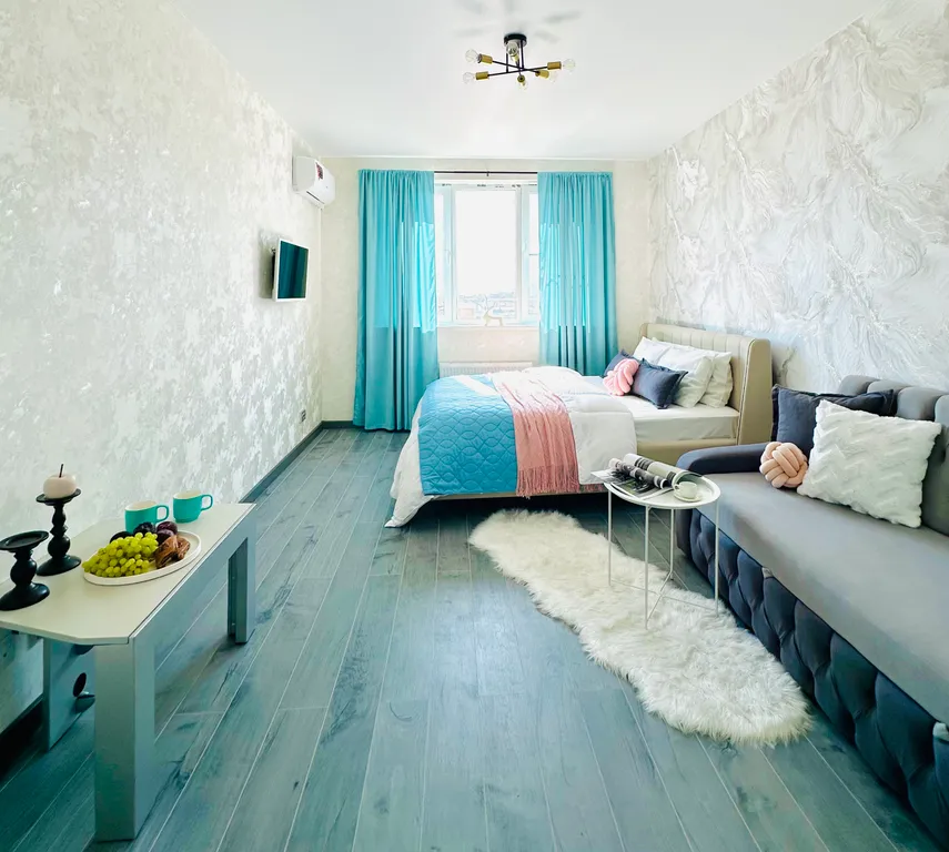 Видовая однокомнатная квартира для семьи