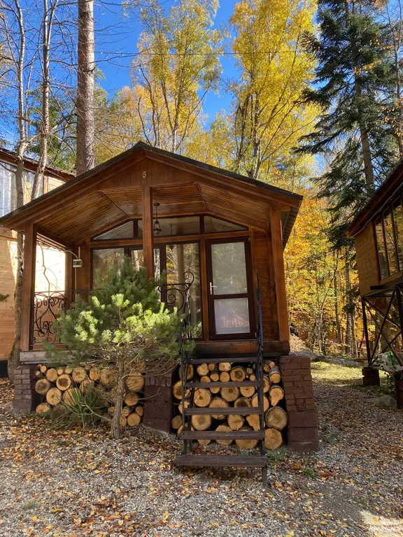 Уютный домик в чаще леса