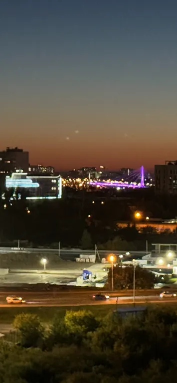 Квартира Квартира Студия в центре Тюмени с панорамным видом на город и мост влюбленных — Тюмень
