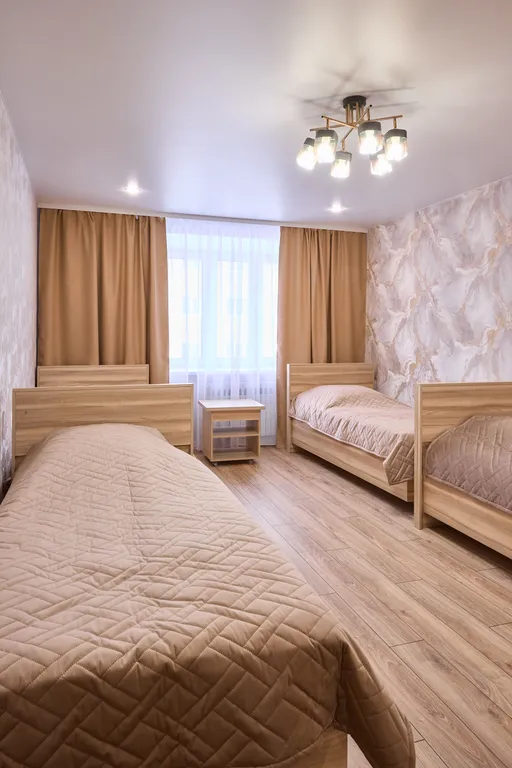 Современная квартира с большой кухней-гостиной на 6 гостей